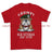 Grumpy Old Royal Irish Regiment Veteran Printed T-Shirt - Red