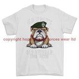 Grumpy Old Royal Irish Regiment Veteran Printed T-Shirt - White