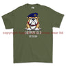 Grumpy Old Royal Logistic Corps Veteran Printed T-Shirt - Military Green