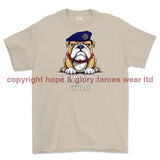 Grumpy Old Royal Logistic Corps Veteran Printed T-Shirt - Sand