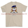 Grumpy Old Royal Logistic Corps Veteran Printed T-Shirt - Sand