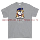 Grumpy Old Royal Logistic Corps Veteran Printed T-Shirt - Sports Grey