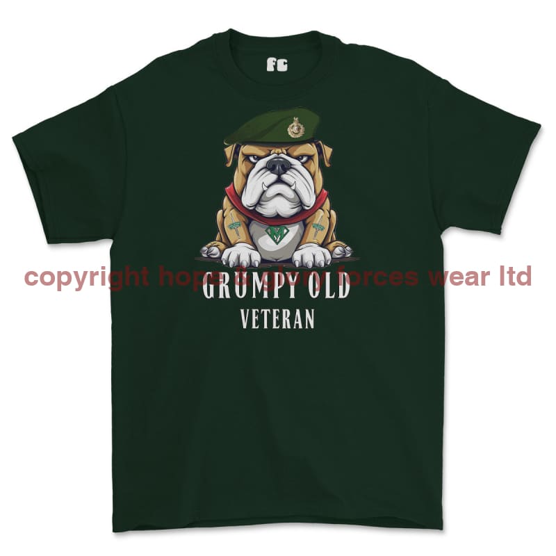 Grumpy Old Royal Marine Bootneck Printed T-Shirt - Colourway 2