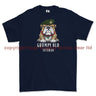 Grumpy Old Royal Marine Bootneck Printed T-Shirt - Navy Blue