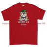 Grumpy Old Royal Marine Bootneck Printed T-Shirt - Red