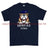 Grumpy Old Royal Navy Veteran Printed T-Shirt - Navy Blue