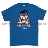 Grumpy Old Royal Navy Veteran Printed T-Shirt - Navy Blue (alternate view)