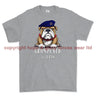Grumpy Old Royal Navy Veteran Printed T-Shirt - Sports Grey
