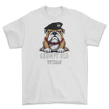 Grumpy Old RTR Tankie Veteran Printed T-Shirt - White