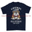 Grumpy Old Scots Dragoon Guards Veteran Printed T-Shirt - Navy Blue