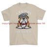 Grumpy Old Scots Dragoon Guards Veteran Printed T-Shirt - Sand