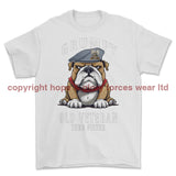 Grumpy Old Scots Dragoon Guards Veteran Printed T-Shirt - White