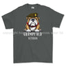 Grumpy Old Scots Guards Veteran Printed T-Shirt - Charcoal