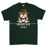 Grumpy Old Scots Guards Veteran Printed T-Shirt - Commando Green
