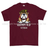 Grumpy Old Scots Guards Veteran Printed T-Shirt - Maroon
