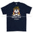 Grumpy Old Scots Guards Veteran Printed T-Shirt - Navy Blue