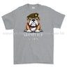 Grumpy Old Scots Guards Veteran Printed T-Shirt - Sports Grey