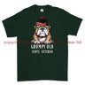 Grumpy Old Scots Highlander Veteran Printed T-Shirt - Commando Green