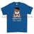 Grumpy Old Scots Highlander Veteran Printed T-Shirt - Royal Blue