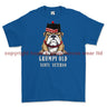 Grumpy Old Scots Highlander Veteran Printed T-Shirt - Royal Blue