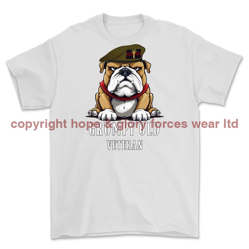 Grumpy Old Welsh Guards Veteran Printed T-Shirt - Colourway 9