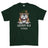 Grumpy Old WRAC Veteran Printed T-Shirt - Green