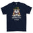 Grumpy Old WRAC Veteran Printed T-Shirt - Navy Blue