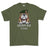 Grumpy Old WRAC Veteran Printed T-Shirt - Olive Green