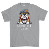 Grumpy Old QARANC Veteran Printed T-Shirt - Sports Grey