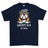 Grumpy Old QARANC Veteran Printed T-Shirt - Navy Blue