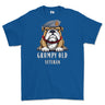 Grumpy Old QARANC Veteran Printed T-Shirt - Royal Blue