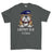 Grumpy Old Queens Own Yeomanry Veteran Printed T-Shirt - Charcoal