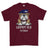 Grumpy Old Queens Own Yeomanry Veteran Printed T-Shirt - Maroon