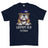 Grumpy Old Queens Own Yeomanry Veteran Printed T-Shirt - Navy Blue