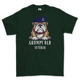 Grumpy Old RAMC Medic Veteran Printed T-Shirt - Forest Green