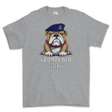 Grumpy Old RAMC Medic Veteran Printed T-Shirt - Sports Grey