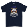 Grumpy Old RAMC Medic Veteran Printed T-Shirt - Navy Blue