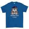 Grumpy Old RAMC Medic Veteran Printed T-Shirt - Royal Blue