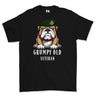 Grumpy Old Royal Green Jackets Veteran Printed T-Shirt - Black