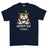 Grumpy Old Royal Green Jackets Veteran Printed T-Shirt - Navy Blue