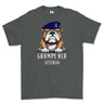Grumpy Old Royal Horse Artillery Veteran Printed T-Shirt - Charcoal