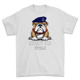 Grumpy Old Royal Horse Artillery Veteran Printed T-Shirt - White