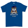 Grumpy Old Royal Artillery Veteran Printed T-Shirt - Royal Blue