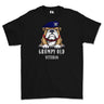 Grumpy Old Royal Lancer Veteran Printed T-Shirt - Black