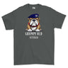 Grumpy Old Royal Lancer Veteran Printed T-Shirt - Charcoal
