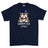 Grumpy Old Royal Lancer Veteran Printed T-Shirt - Navy Blue