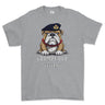 Grumpy Old Royal Navy Officer Printed T-Shirt - Sports Grey