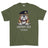 Grumpy Old Royal Navy Officer Printed T-Shirt - Olive Green
