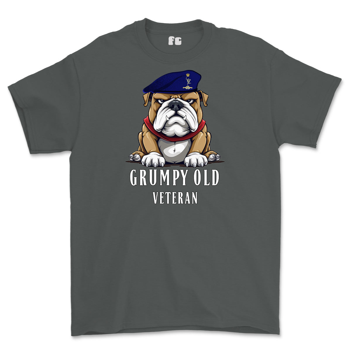 Grumpy Old Royal Signals Veteran Printed T-Shirt - Colourway 2