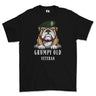 Grumpy Old UDR Veteran Printed T-Shirt - Black